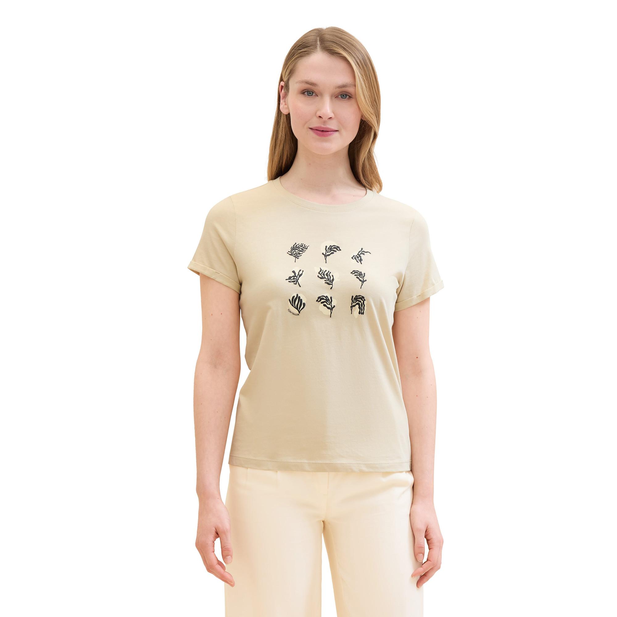 Image of T-shirt Damen Beige XL