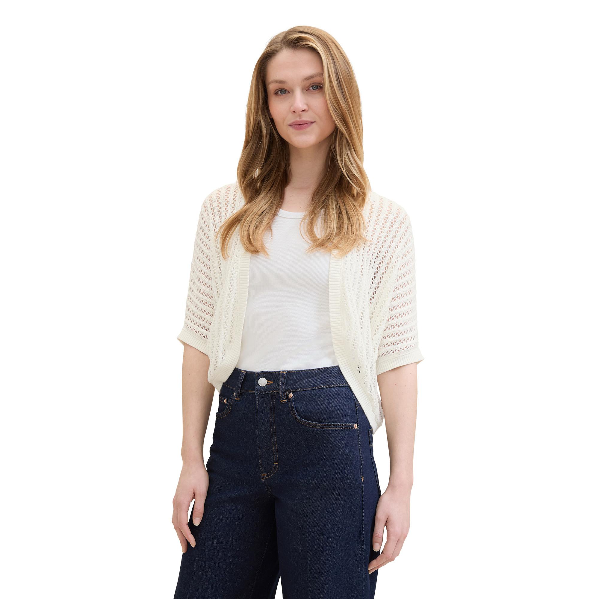 Image of Cardigan Damen Weiss M