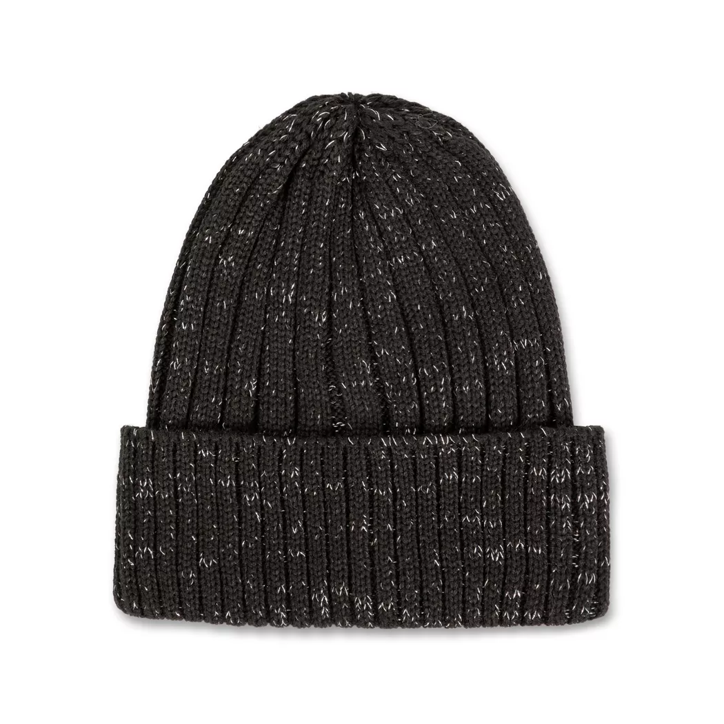 Manor Sport Beanie Rib Lurex Standard Black One Size