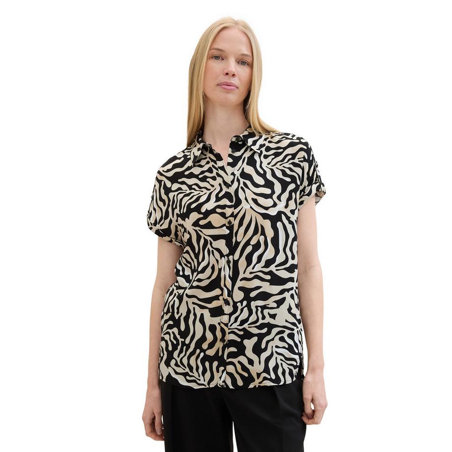 TOM TAILOR Camicetta Maniche Corte Vestibilità Ampia  