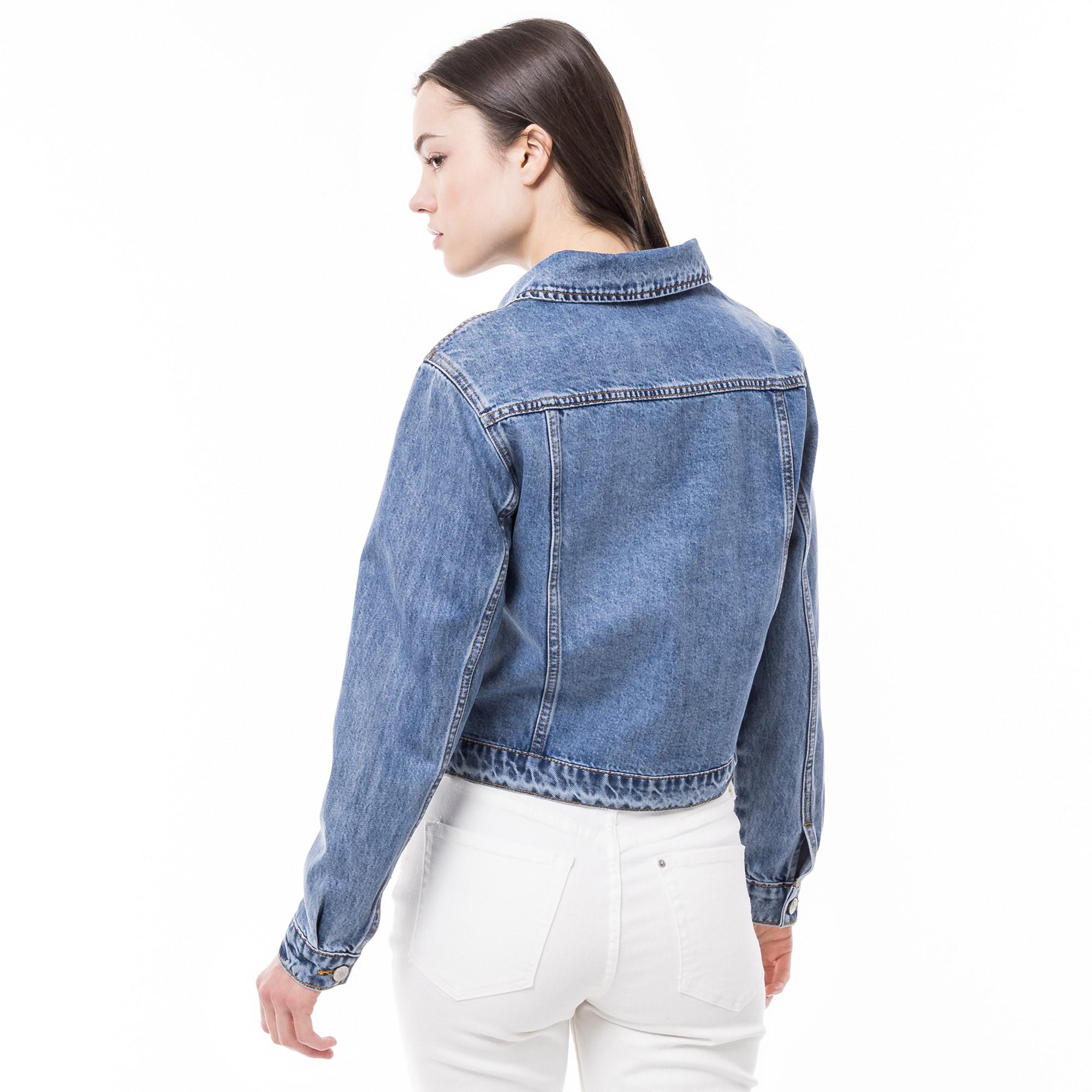 Manor Woman  Veste en jeans avec boutons 