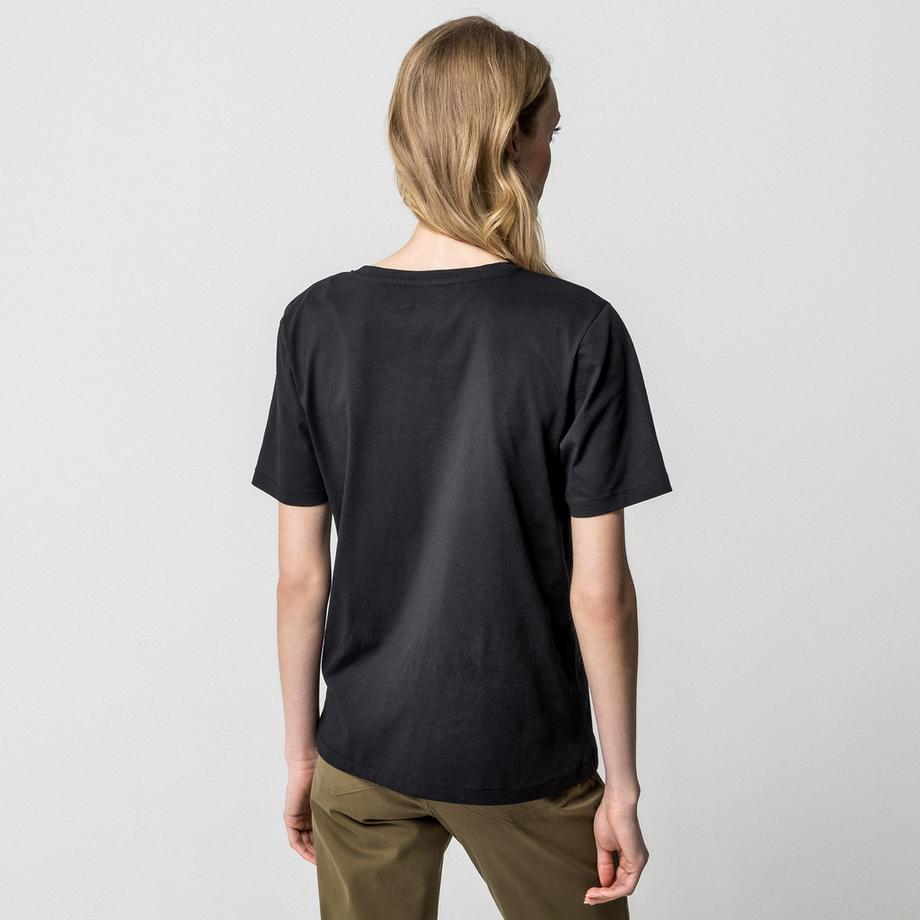 Manor Woman Pima T-shirt Maniche Corte Scollo a V  