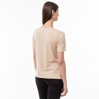 Manor Woman Pima Kurzarm V-Ausschnitt T-Shirt  