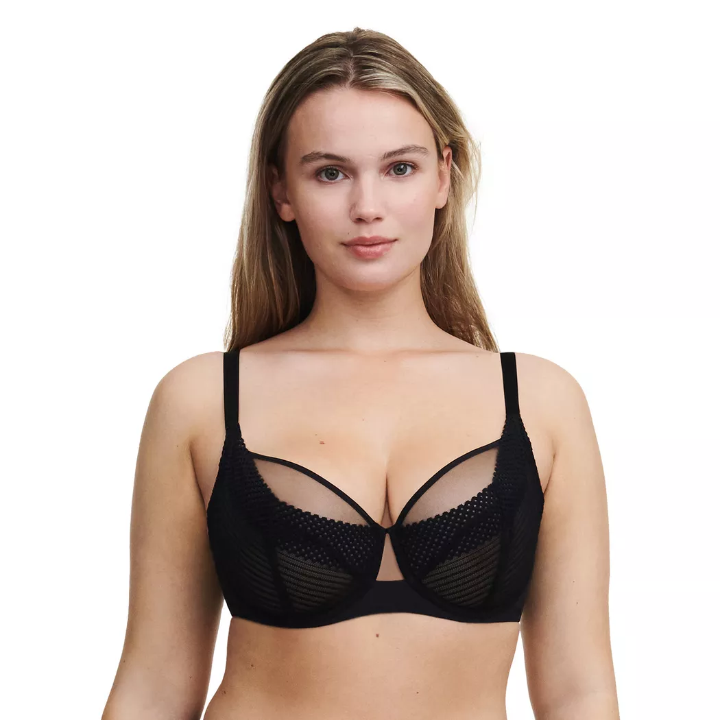 CHANTELLE BH mit Reifen PLAY schwarz schwarz   90C damen