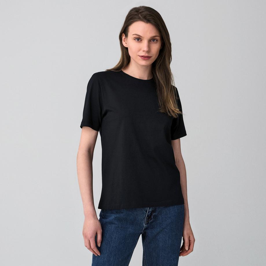 Manor Woman Pima Regular Fit T-Shirt Maniche Corte  