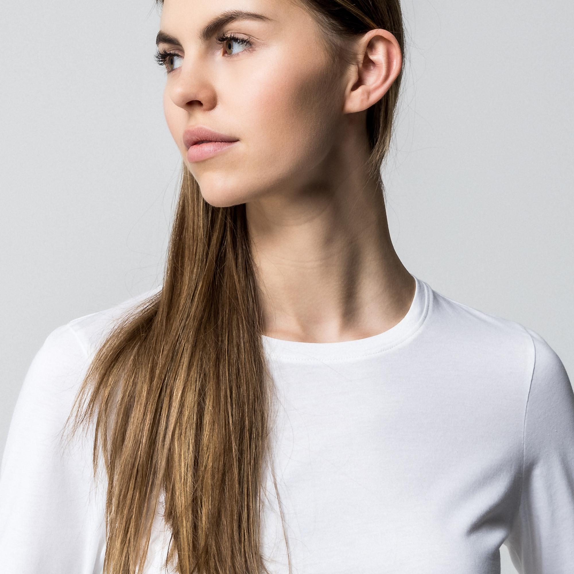 Manor Woman Pima Langarm T-Shirt  