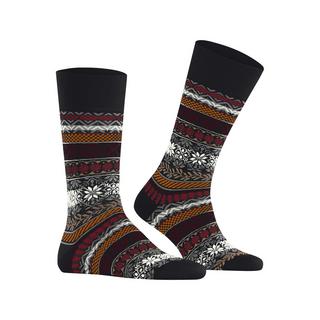 Burlington Country Fair Isle SO Wadenlange Socken 