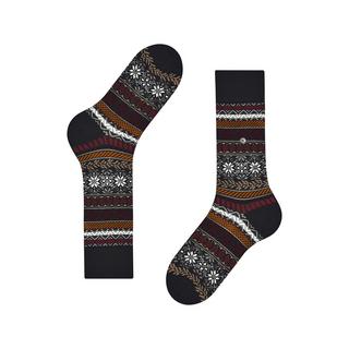 Burlington Country Fair Isle SO Wadenlange Socken 