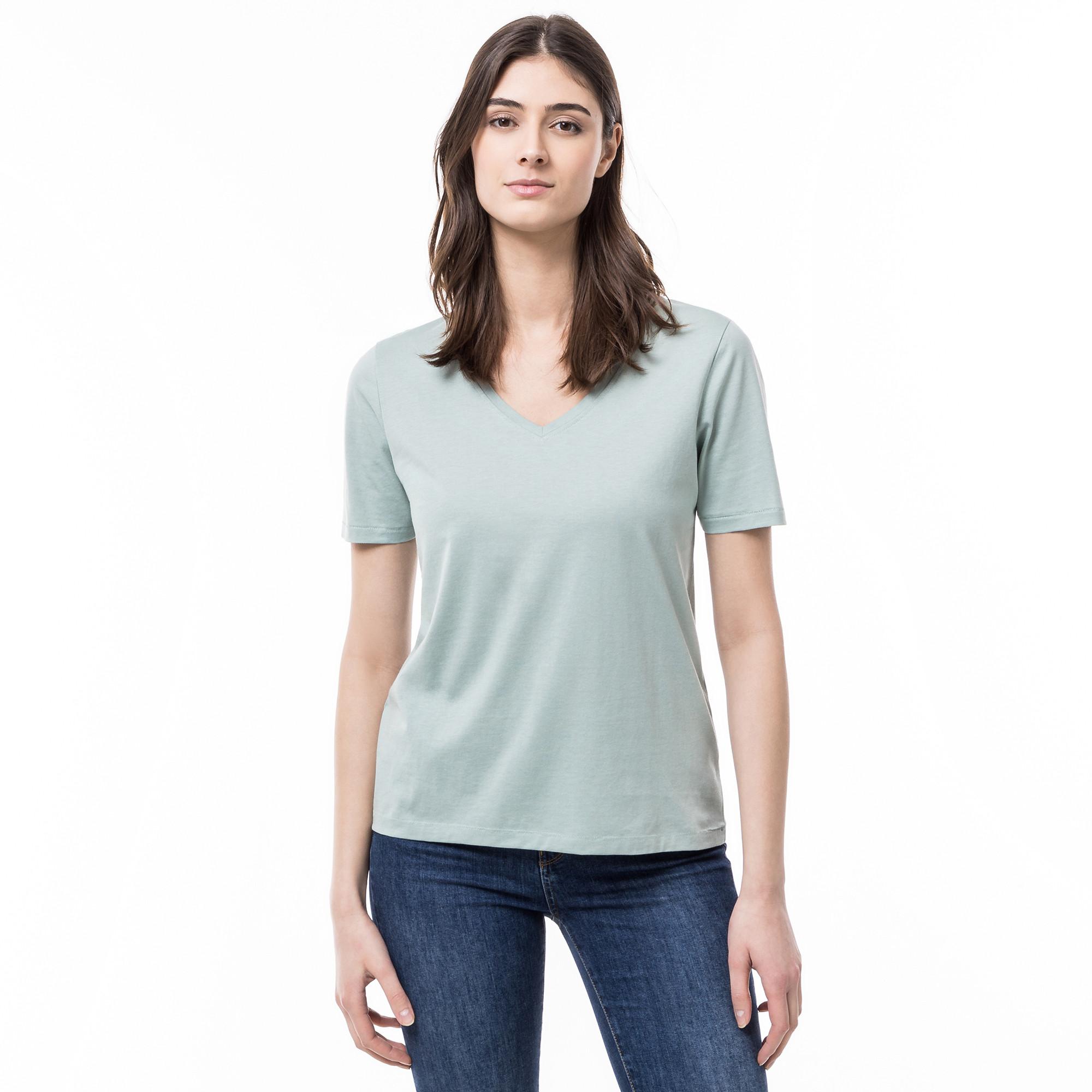 Manor Woman Pima T-Shirt, kurzarm 