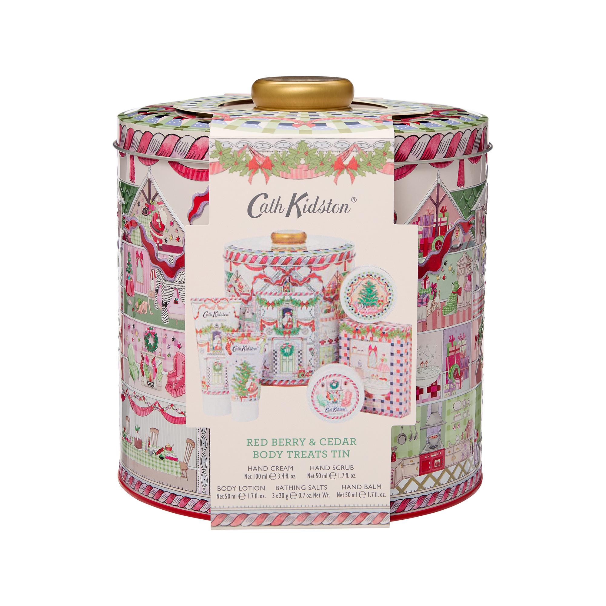 Cath Kidston Cath Kidston Body Treats Tin Set regalo per il corpo in una grande scatola di latta A Doll's House 