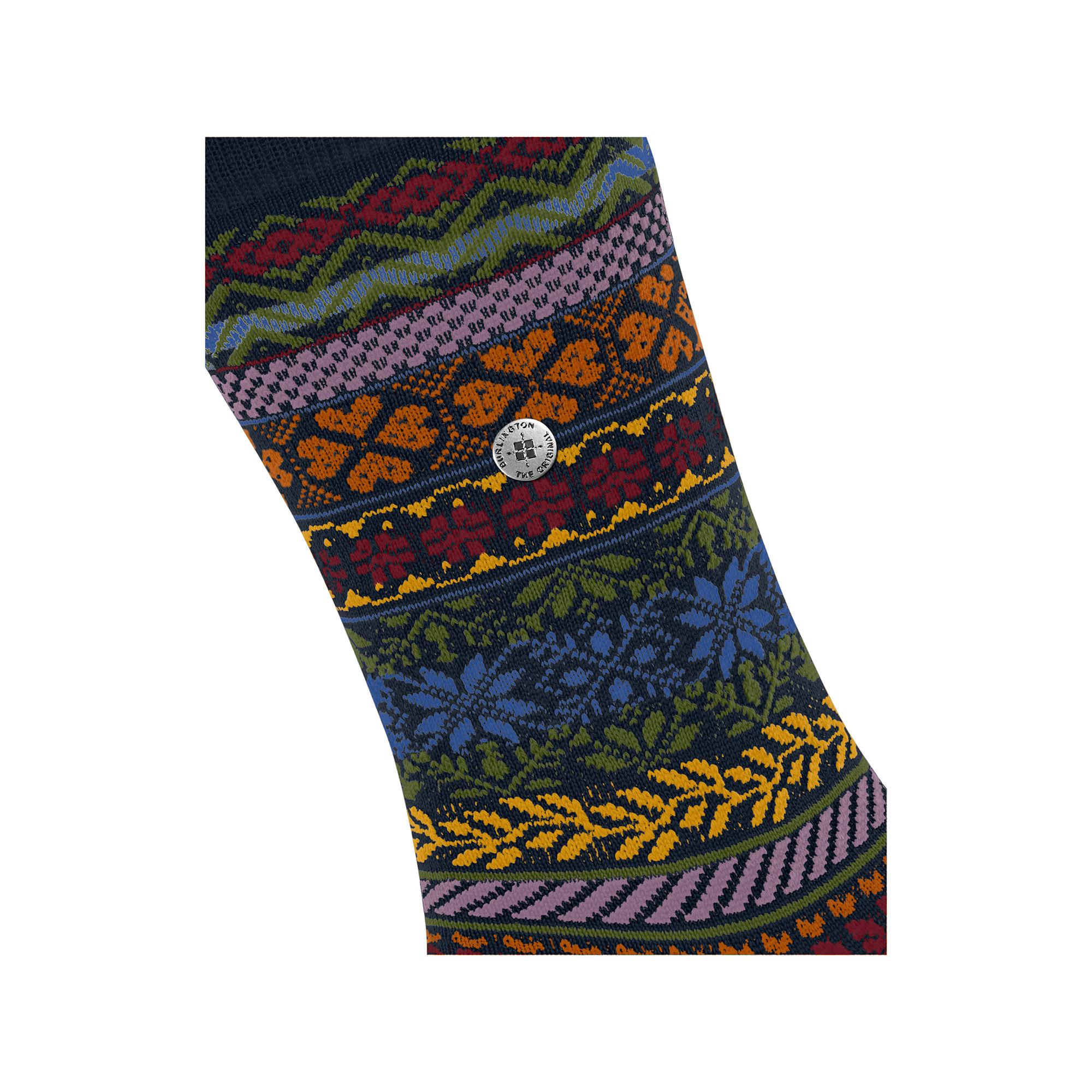 Burlington Country Fair Isle SO Chaussettes hauteur mollet 