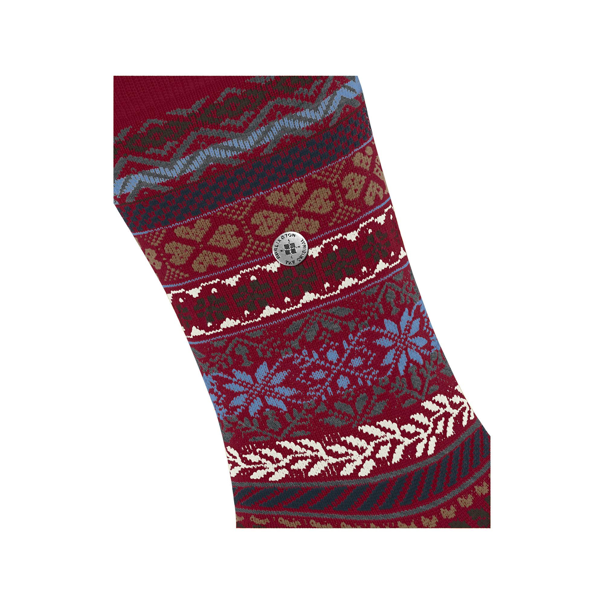 Burlington Country Fair Isle SO Chaussettes hauteur mollet 