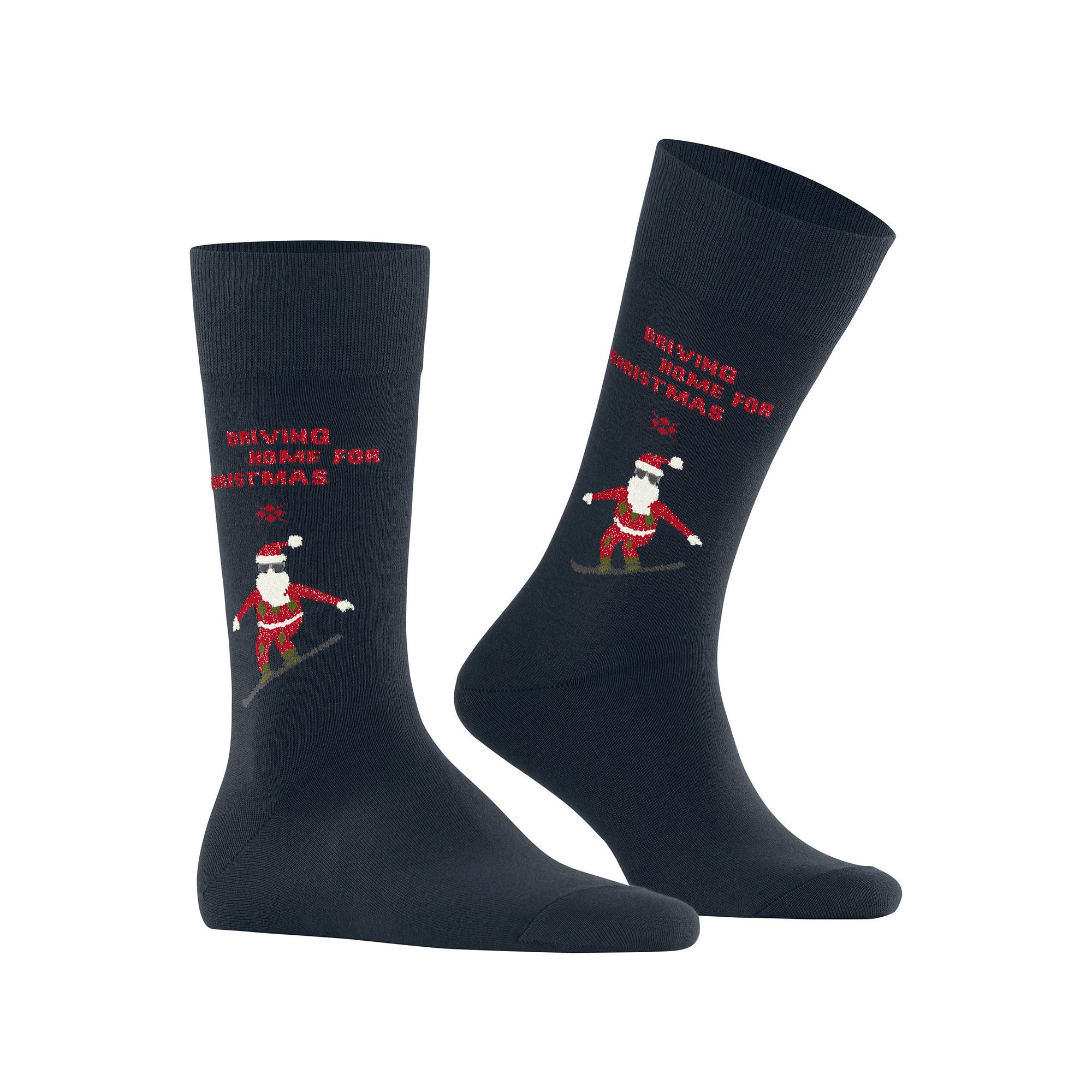 Burlington Snowboarding Santa SO Wadenlange Socken 