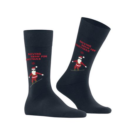 Burlington Snowboarding Santa SO Chaussettes hauteur mollet 