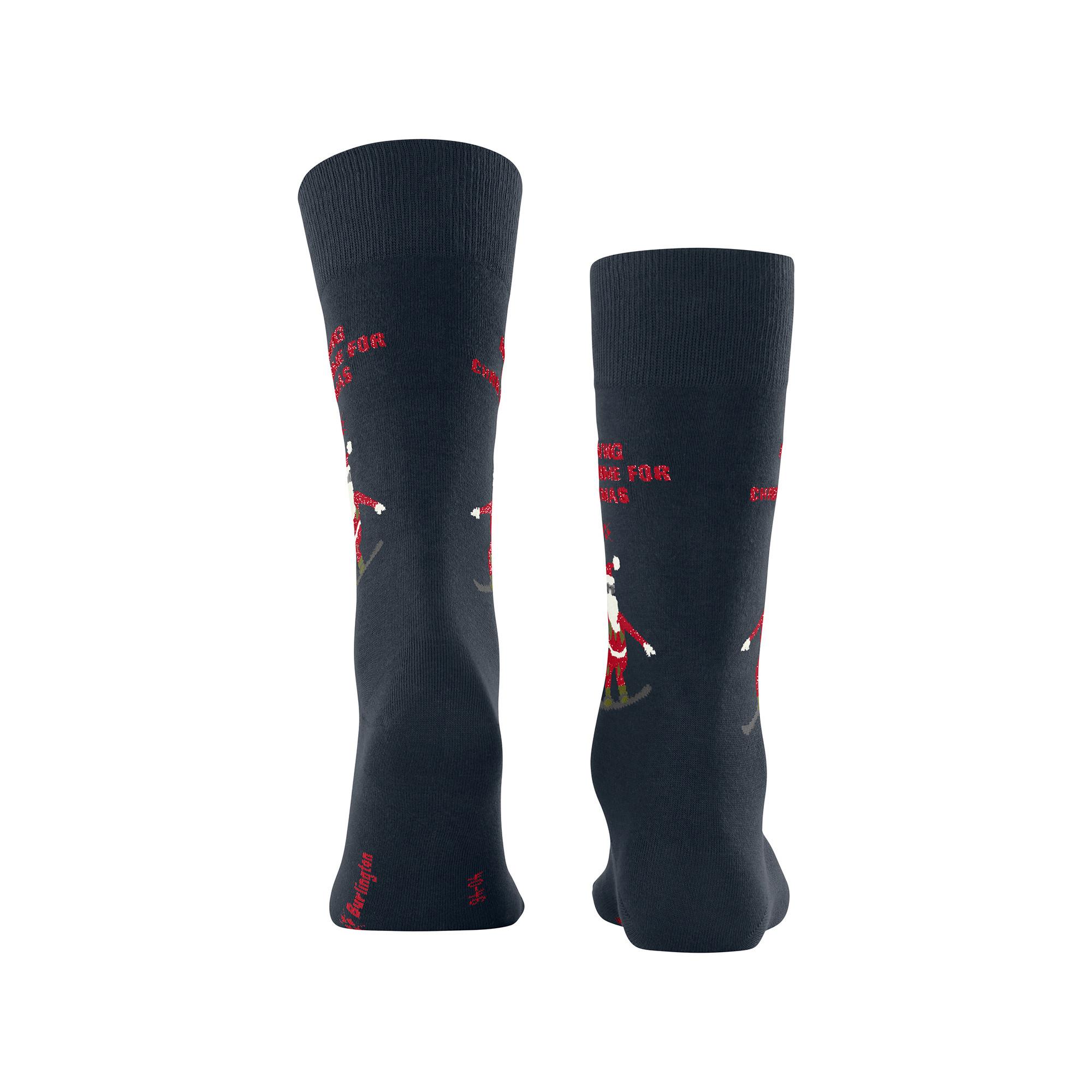 Burlington Snowboarding Santa SO Chaussettes hauteur mollet 