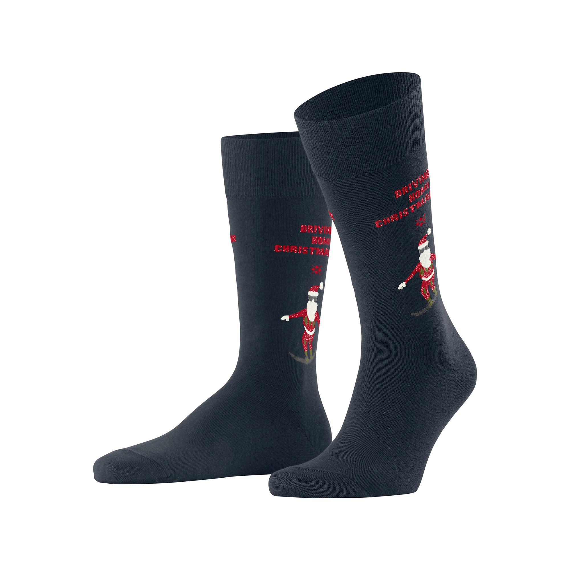 Burlington Snowboarding Santa SO Wadenlange Socken 