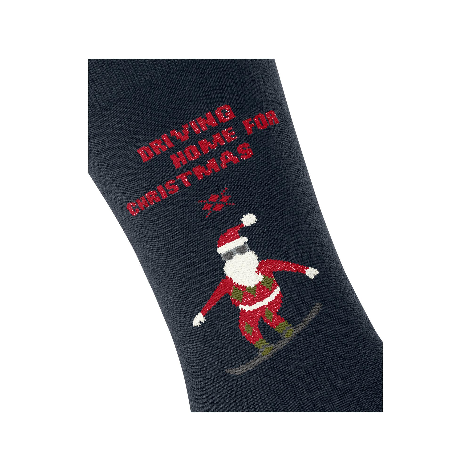 Burlington Snowboarding Santa SO Wadenlange Socken 