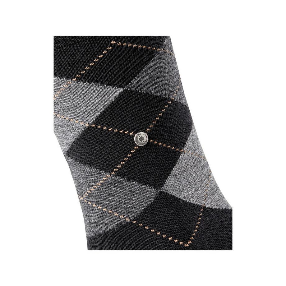 Burlington Edinburgh Argyle Chaussettes hauteur mollet  