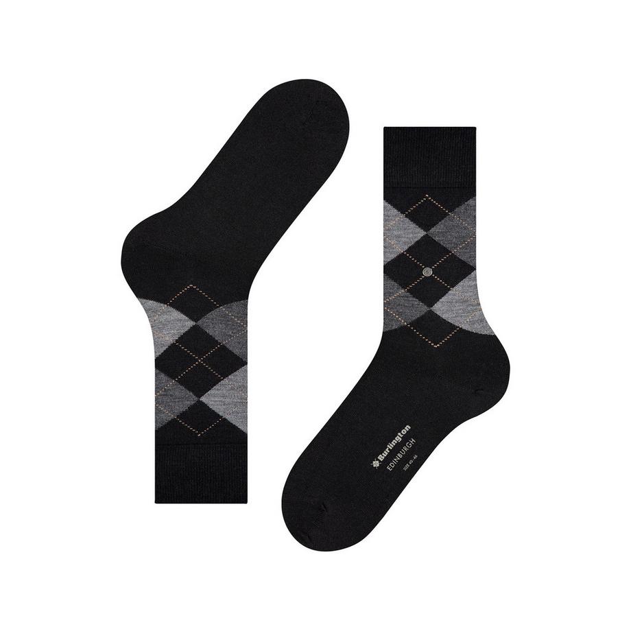 Burlington Edinburgh Argyle Chaussettes hauteur mollet  