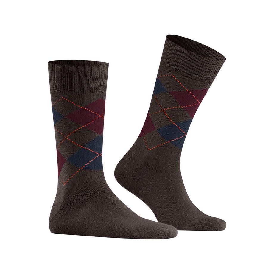 Burlington Edinburgh Argyle Wadenlange Socken  
