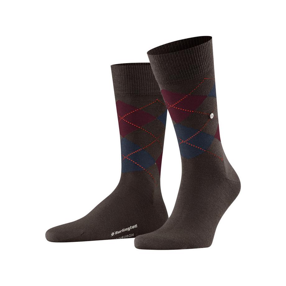 Burlington Edinburgh Argyle Wadenlange Socken  