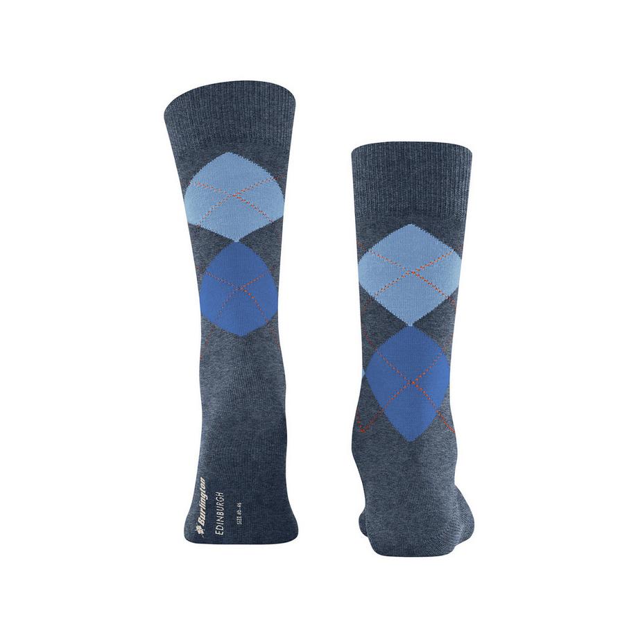 Burlington Edinburgh Argyle Chaussettes hauteur mollet  