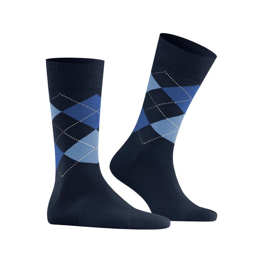 Burlington Edinburgh Argyle Wadenlange Socken  