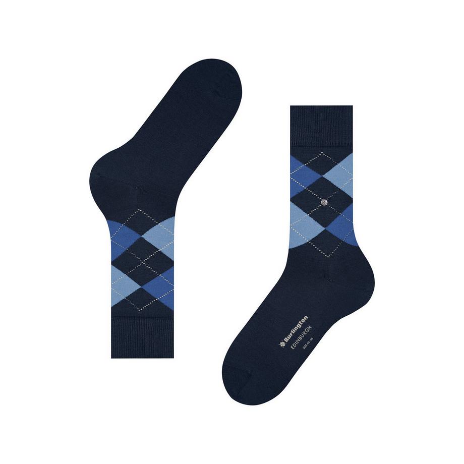 Burlington Edinburgh Argyle Wadenlange Socken  