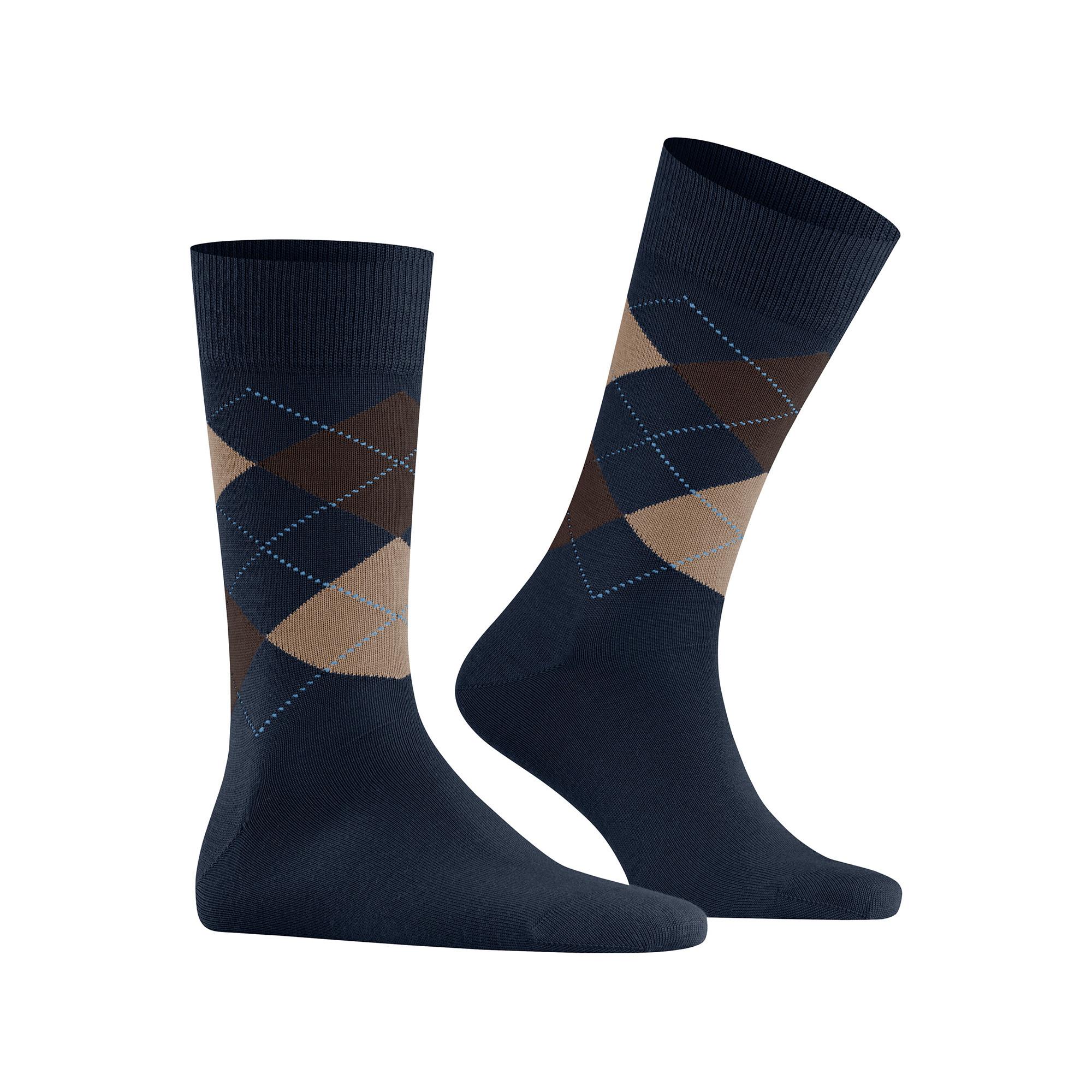 Burlington Edinburgh SO Wadenlange Socken 