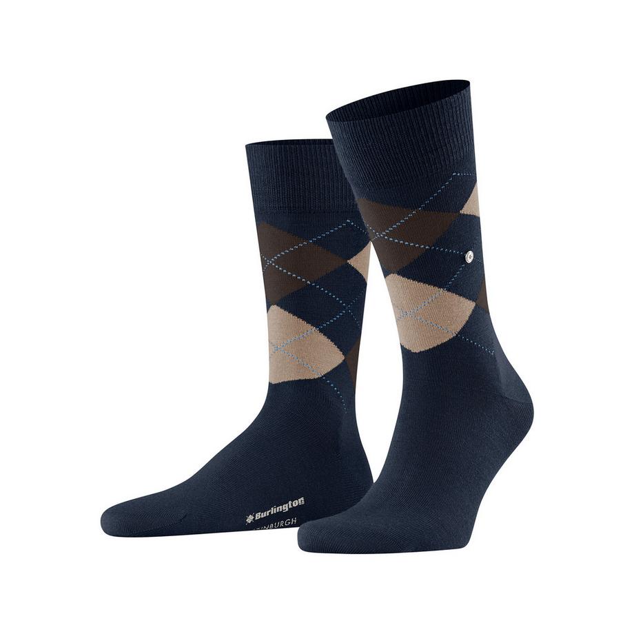 Burlington Edinburgh Argyle Wadenlange Socken  
