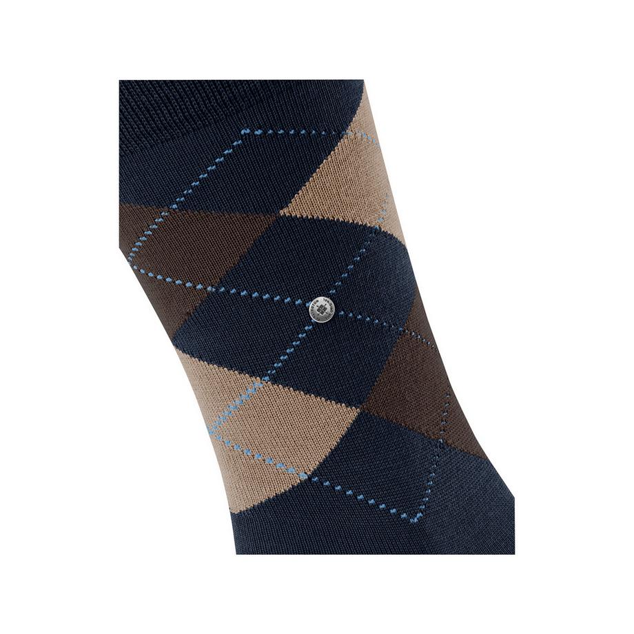 Burlington Edinburgh Argyle Wadenlange Socken  
