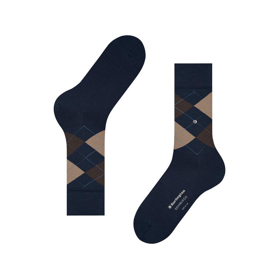 Burlington Edinburgh Argyle Wadenlange Socken  