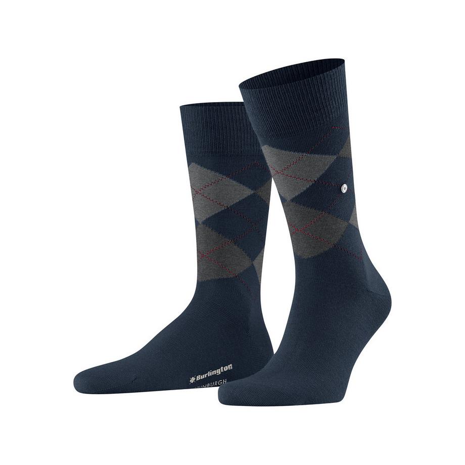 Burlington Edinburgh Argyle Wadenlange Socken  