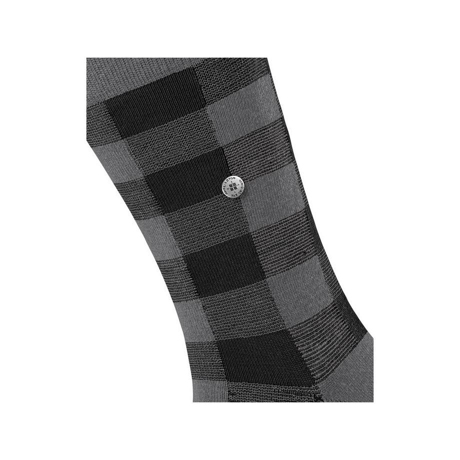 Burlington Buffalo Check SO Chaussettes hauteur mollet 