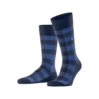 Burlington Buffalo Check SO Wadenlange Socken 