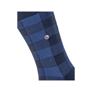 Burlington Buffalo Check SO Wadenlange Socken 