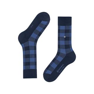 Burlington Buffalo Check SO Wadenlange Socken 