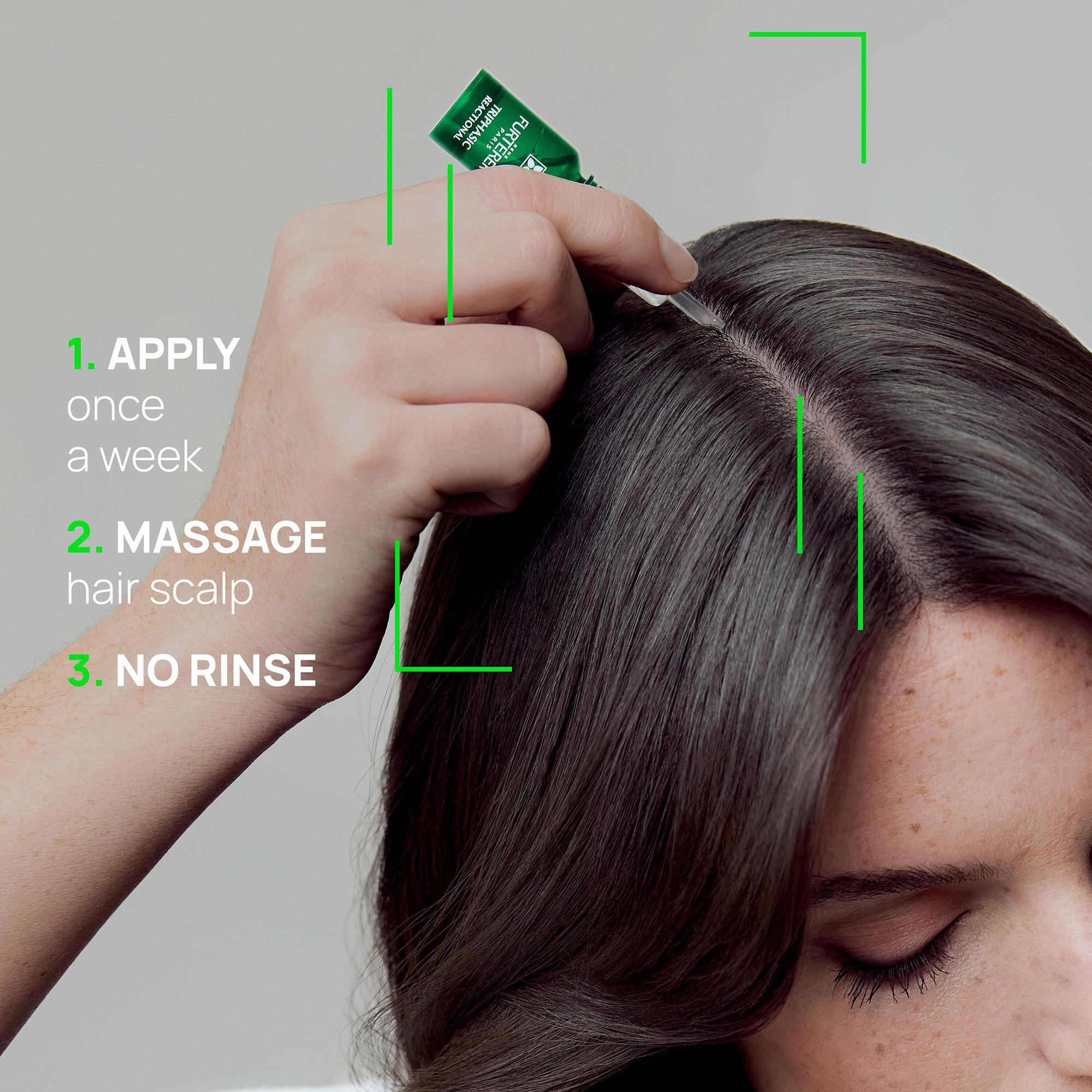 FURTERER Triphasic Reactional  Kur bei temporärem Haarausfall 