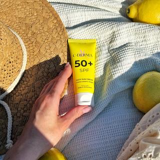 C-Derma by Céline  Crema solare viso SPF 50+ 