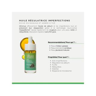 I.D. Swiss Botanicals Huile Régulatrice Imperfection Olio Regolatore delle Imperfezioni 