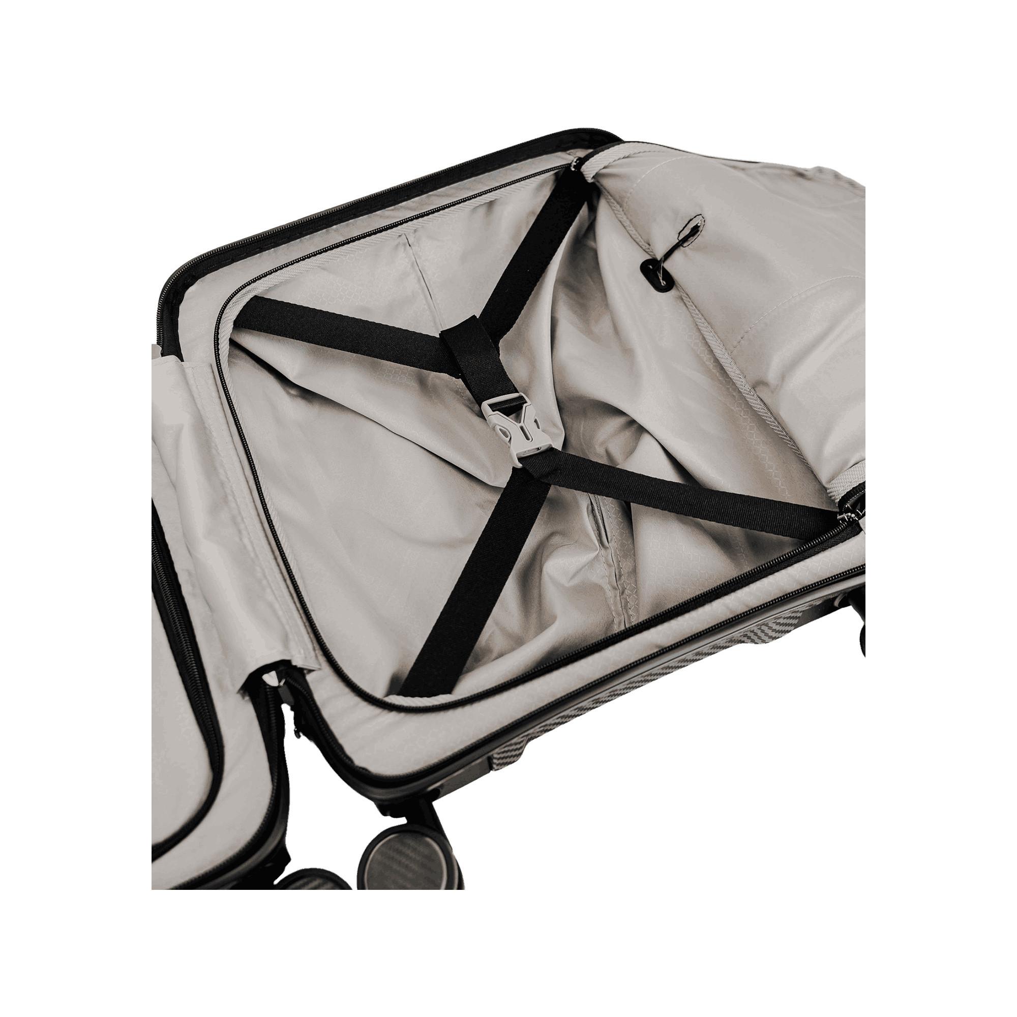 SWISS BAG COMPANY 45.0cm, Valigia rigida, Spinner Underseat
 VISION 