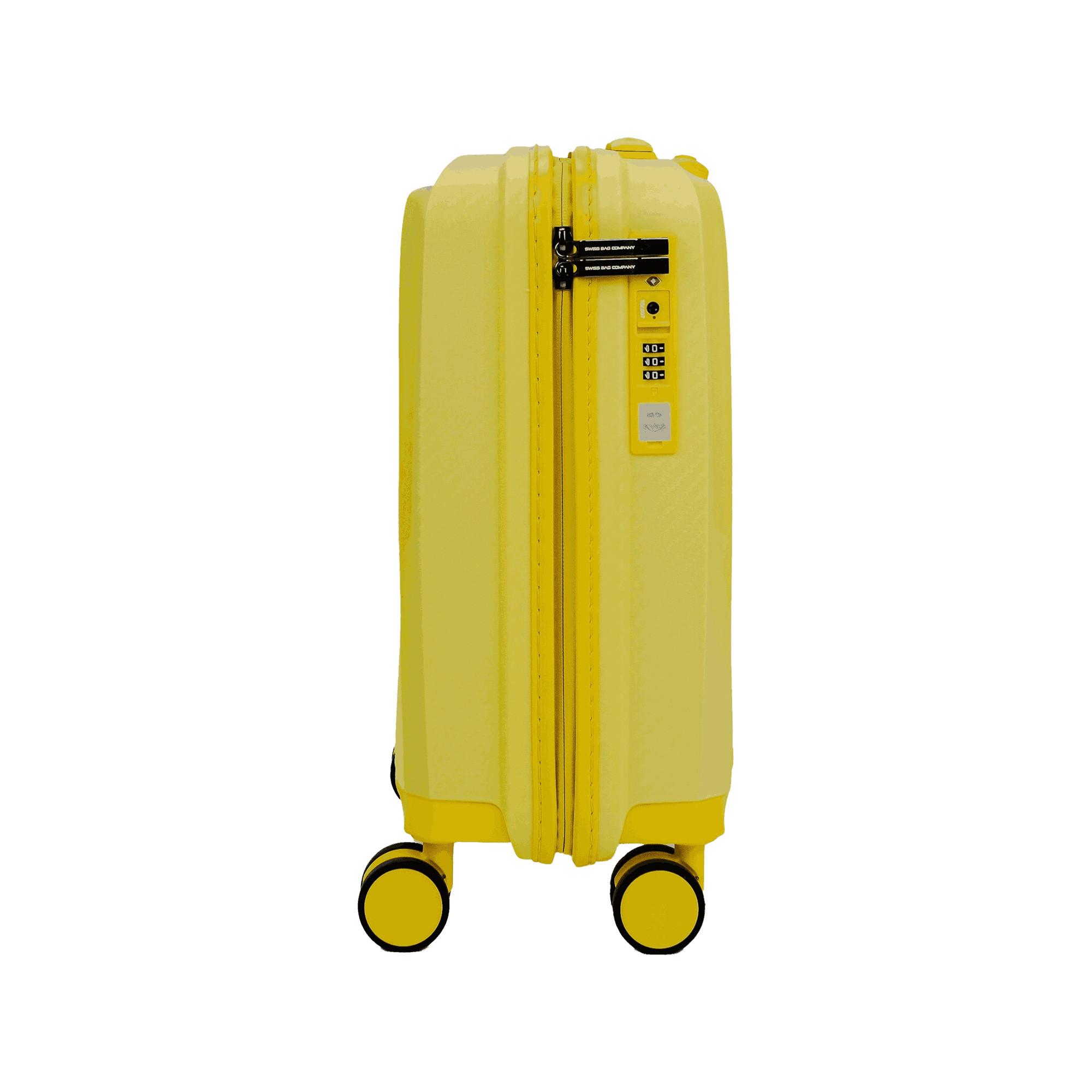 SWISS BAG COMPANY 45.0cm, Valigia rigida, Spinner Underseat VISION 