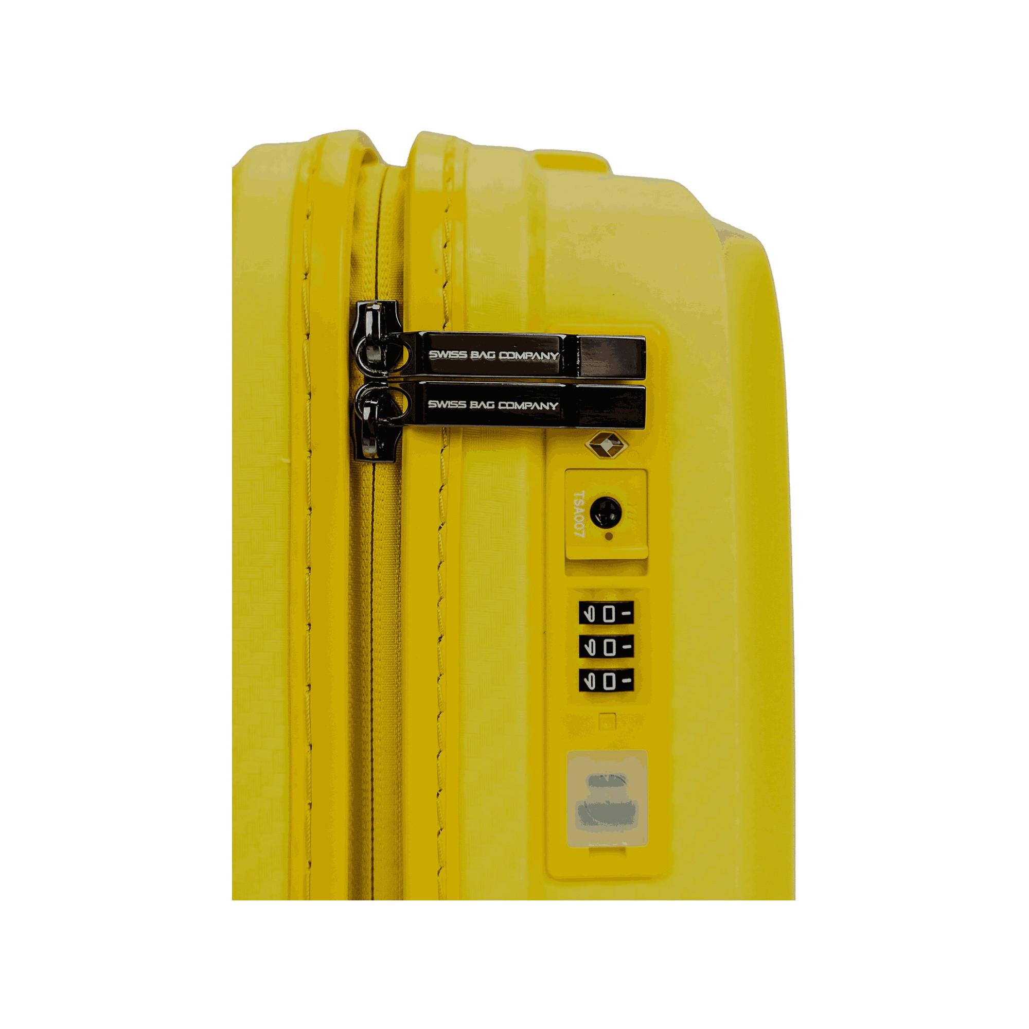 SWISS BAG COMPANY 45.0cm, Valigia rigida, Spinner Underseat VISION 