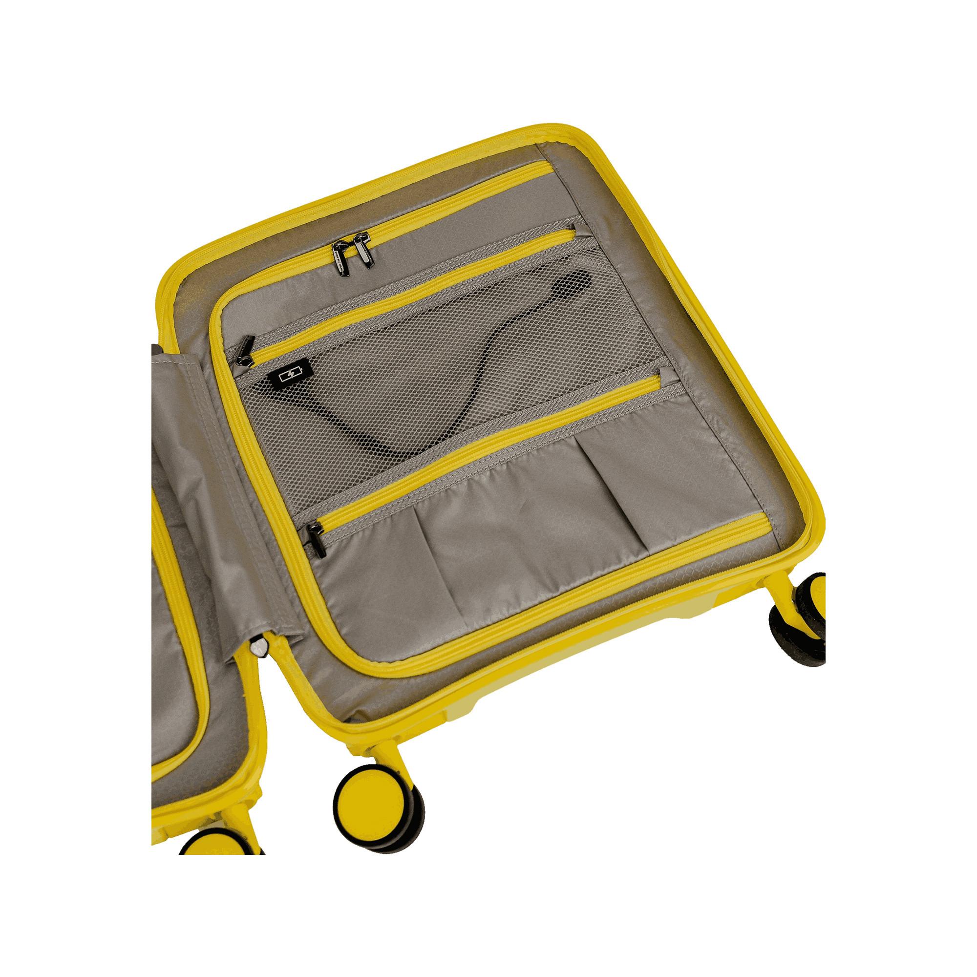 SWISS BAG COMPANY 45.0cm, Valise rigide Spinner, Underseat
 VISION 