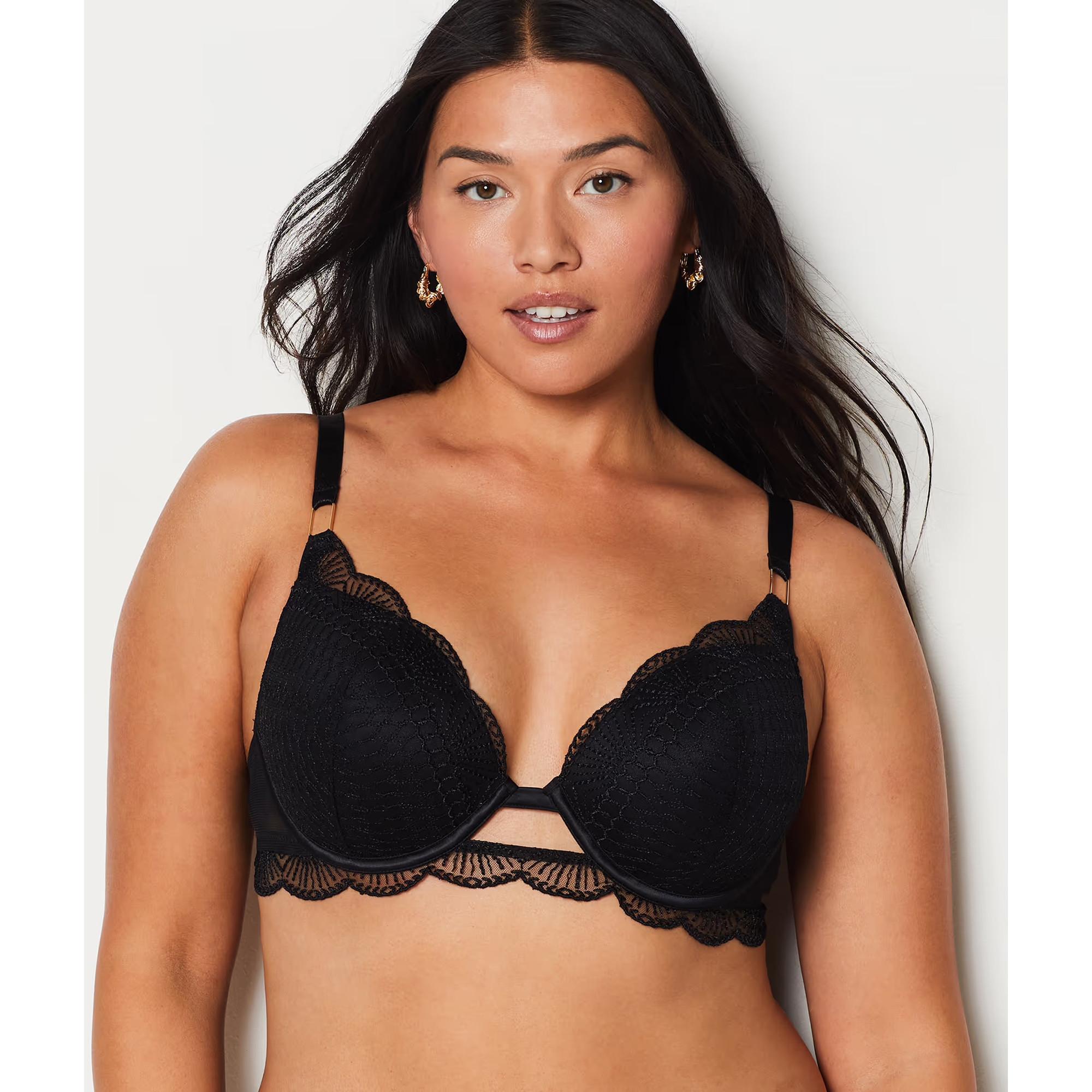 Etam Reggiseno Push-up in pizzo  