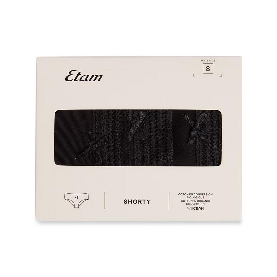 Etam Shorty Slip Confezione da 3  