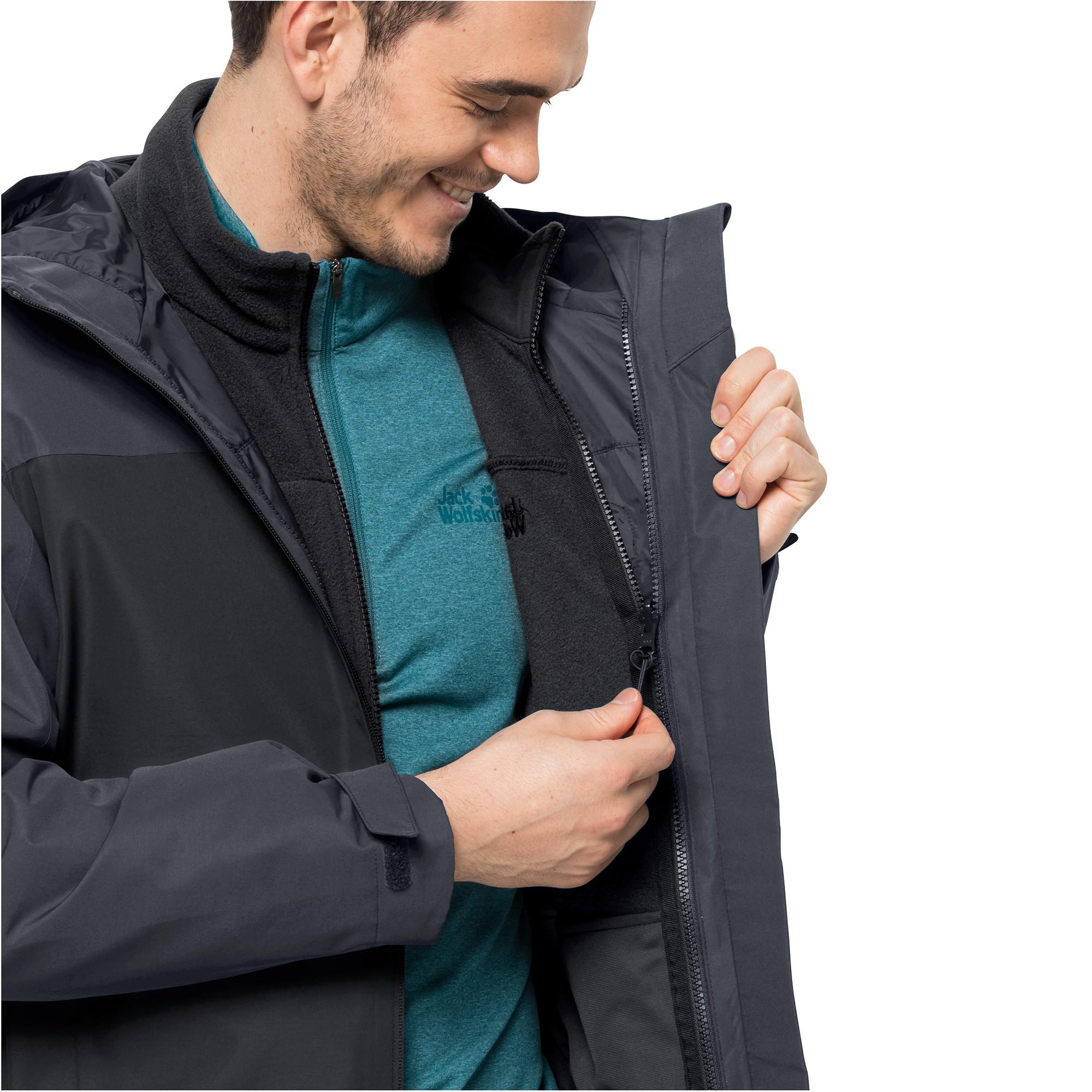 Jack Wolfskin Taubenberg 3In1 Jkt M Jacke, 3 in 1 