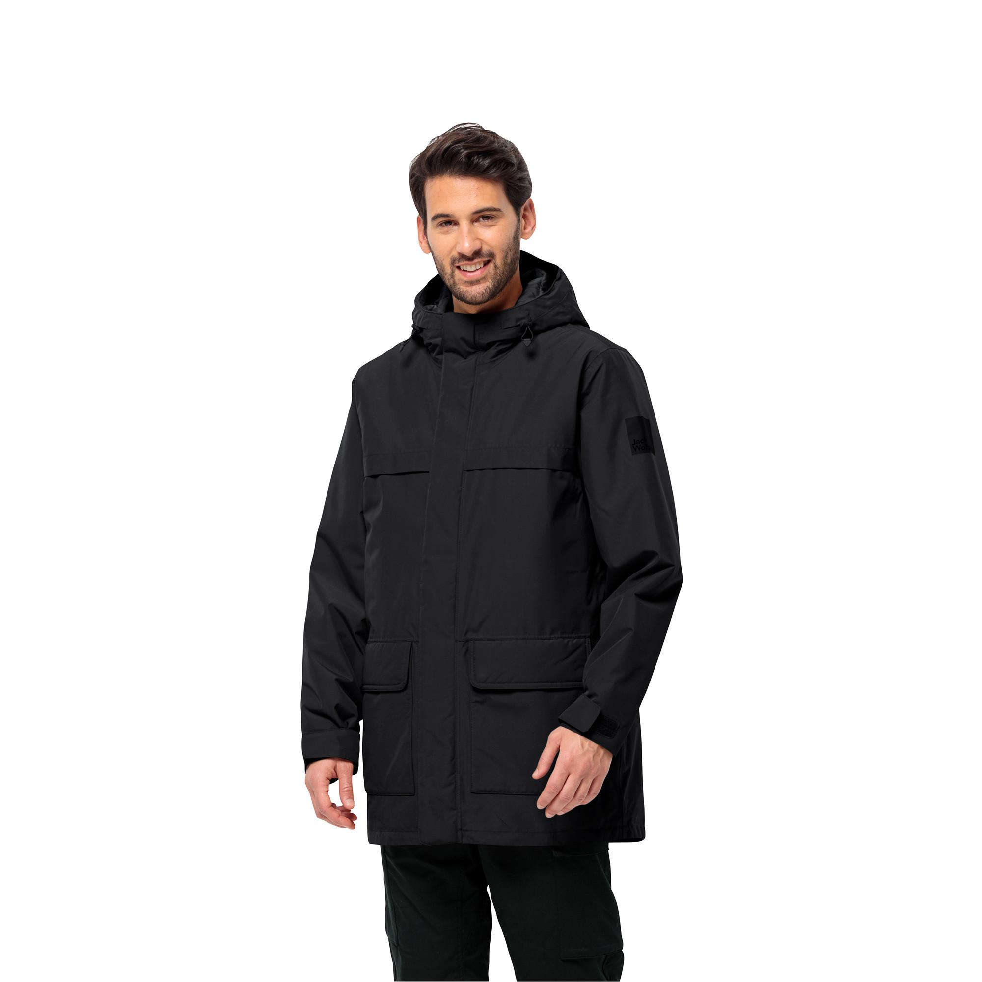 Jack Wolfskin Winterlager Parka M Giacca di pile senza cappuccio 