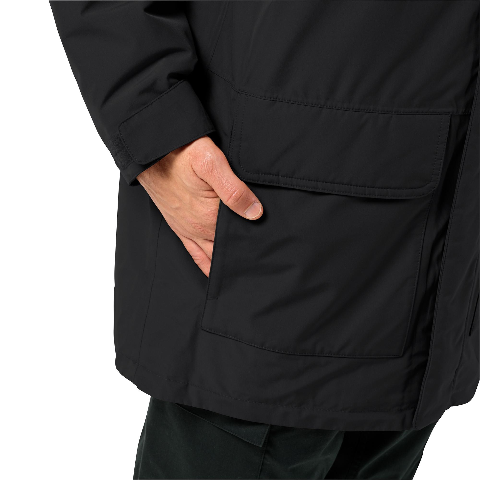 Jack Wolfskin Winterlager Parka M Veste en polaire sans capuche 