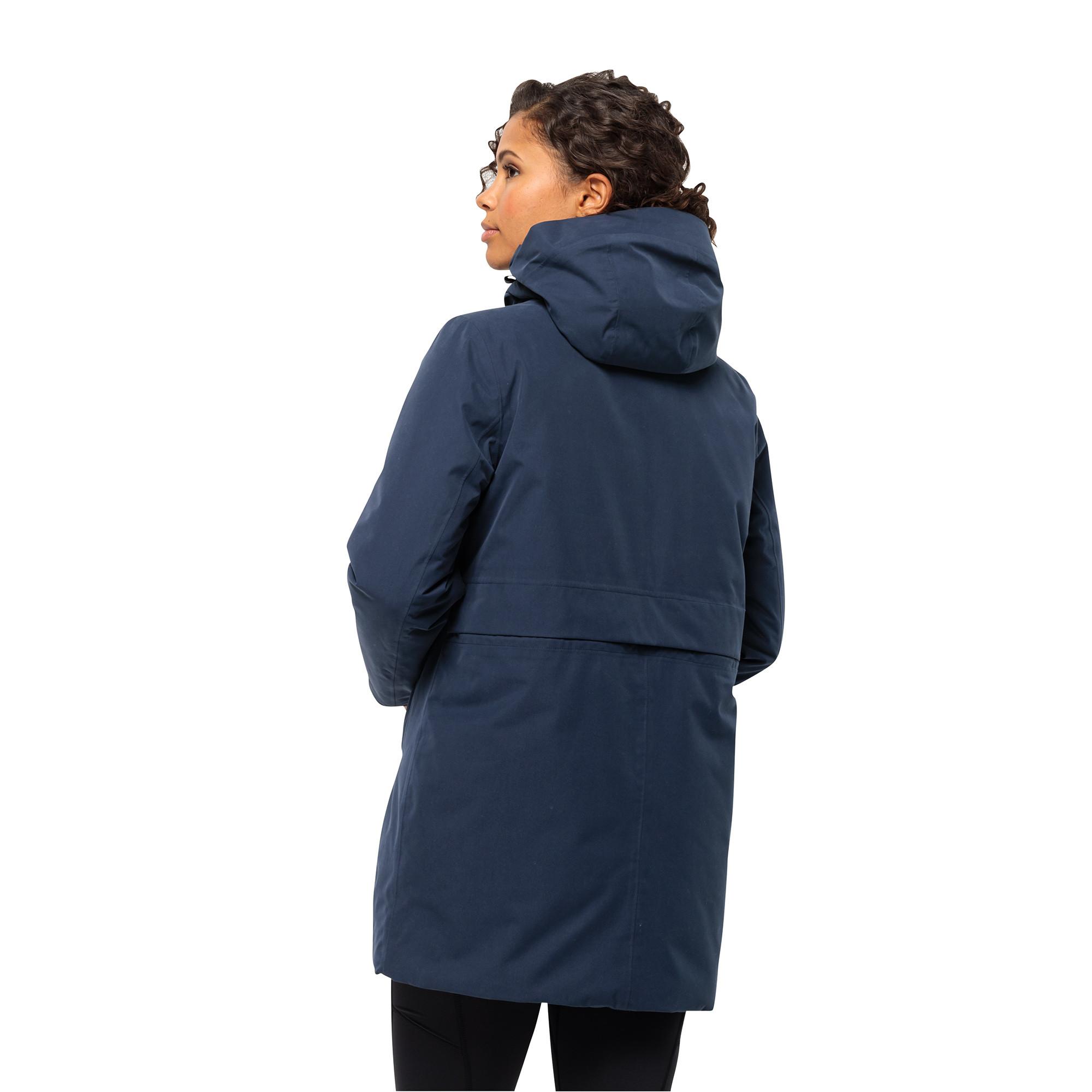 Jack Wolfskin Salier Coat W Veste ouatinée avec capuche 